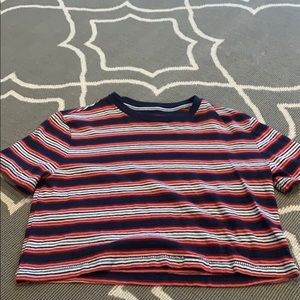 Aeropostale 80s Boxy Cropped Tee